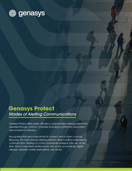 Modes of Alerting Communications