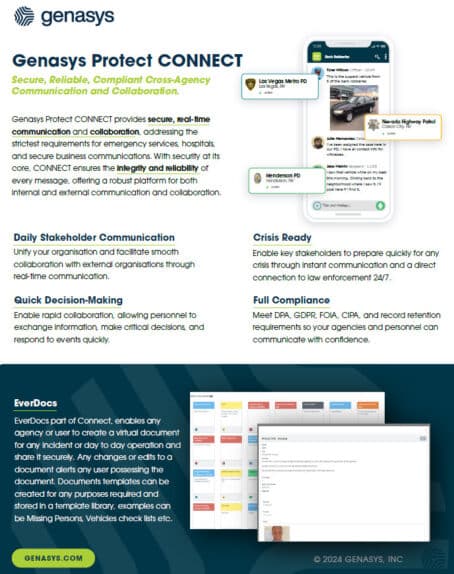 Genasys Protect CONNECT for the United Kingdom